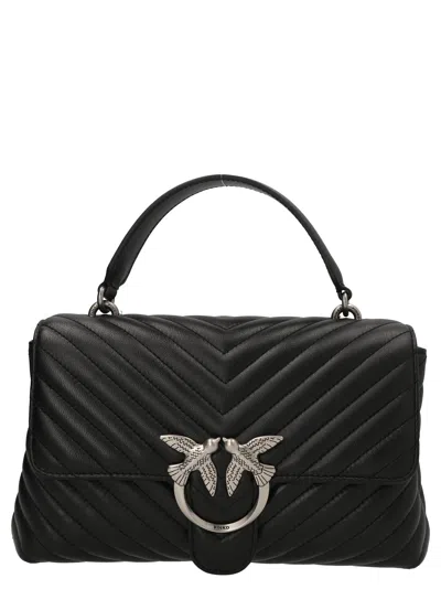 Pinko Love Lady Puff Classic Hand Bags Black