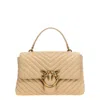 Pinko Love Lady Puff Classic Handbag In Neutral