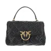 Pinko Love Lady Puff Classic Shoulder Bag In Black