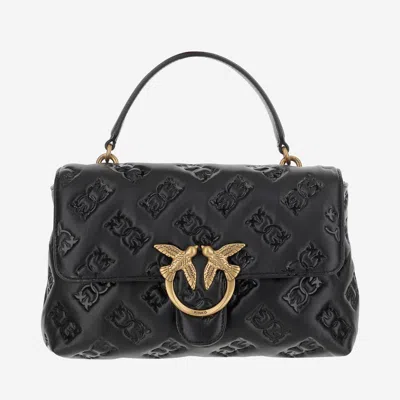 Pinko Love Lady Puff Classic Shoulder Bag In Black
