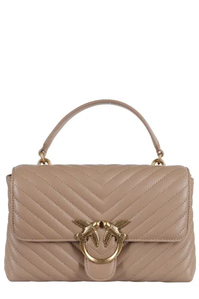 Pinko Love Lady Puff Handbag In Pink