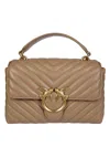 Pinko Love Lady Puff Mini In Beige