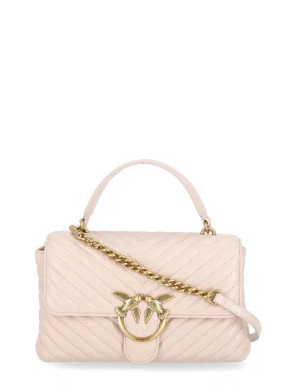 Pinko Love Lady Puff Shoulder Bag In Pink
