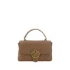 Pinko Love Lady Women's Handbag In Brown