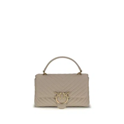Pinko Love Lady Women's Handbag In Sand