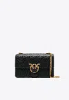 Pinko Crossbody Bag "love One Classic" In Black