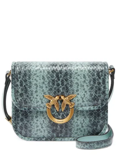 Pinko Love Mini Bag In Blue