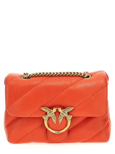 Pinko 'love Mini Puff' Crossbody Bag In Red