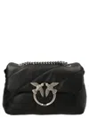 Pinko Love Mini Puff Crossbody Bag In Black