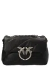 Pinko Love Mini Puff Crossbody Bag In Black