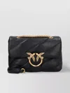 Pinko Love Mini Puff Leather Crossbody Bag