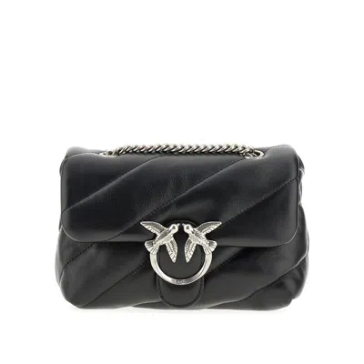 PINKO LOVE MINI PUFF NAPPA LEATHER BAG