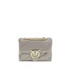 Pinko Love Quilted Logo-embellished Shoulder Bag