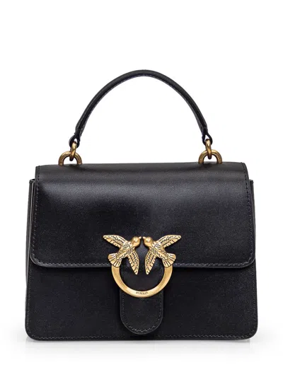 Pinko Mini Love Hand Bags Black