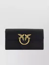 Pinko Love One Calfskin Wallet With Adjustable Chain