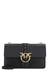Pinko Love One Chevron Shoulder Bag In Black
