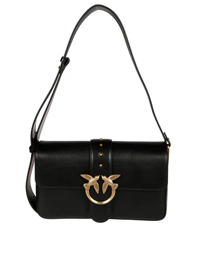Pinko Love One Cl Handbag In Black