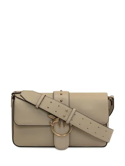 Pinko Love One Class Slouchy Bag In Sand