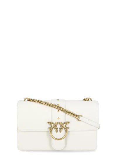 Pinko Love One Classic Bag In White