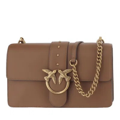 Pinko Love One Classic Bag In Brown
