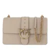 Pinko Love One Classic Bag In Neutral