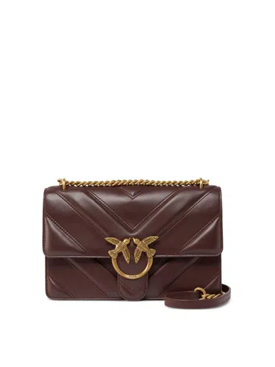 Pinko Love One Classic Bag In Red
