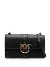 Pinko Love One Classic Black Handbag In Black
