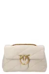 Pinko Classic Love One Crossbody Bag In White