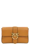 Pinko 'mini Amour' Crossbody Bag In Brown