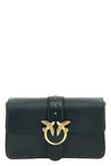 Pinko Dark Green Love One Classic Shoulder Bag