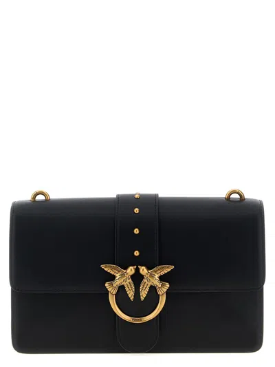 Pinko 'love One Classic' Crossbody Bag In Black
