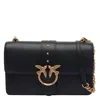 Pinko Love One Antique Gold Green Shoulder Bag