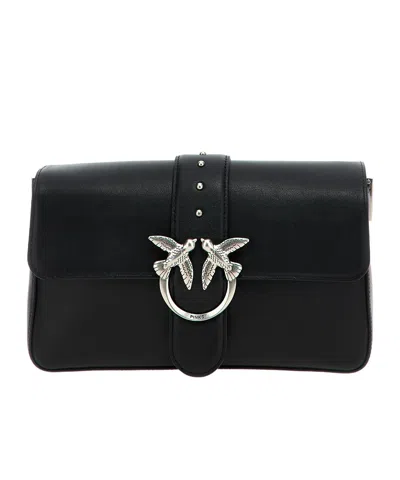 Pinko Love One Classic Crossbody Bag In Black