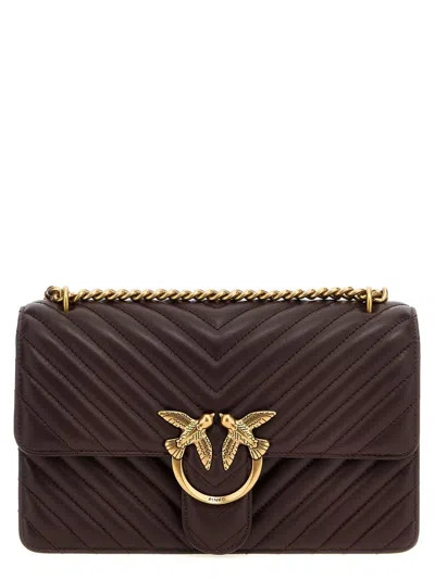 Pinko 'love One Classic' Crossbody Bag In Black