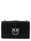 Pinko Love Birds Shoulder Bag In Black
