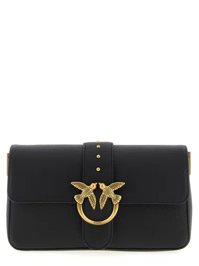 Pinko Love One Classic' Crossbody Bag In Black