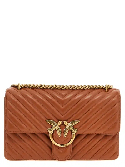 PINKO LOVE ONE CLASSIC CROSSBODY BAG