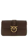 Pinko 'love One Classic' Crossbody Bag In Brown