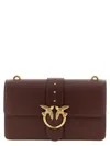 Pinko Love One Classic Crossbody Bag In Burgundy