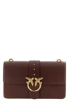 Pinko Love One Classic Crossbody Bag In Burgundy