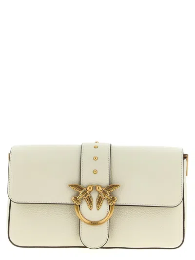 Pinko Love One Classic' Crossbody Bag In Neutral
