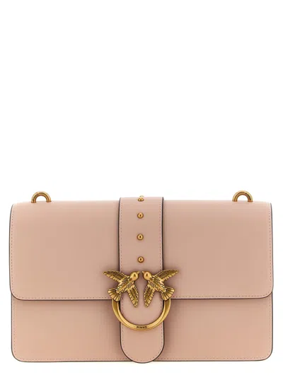 Pinko Love One Classic Crossbody Bag In Pink