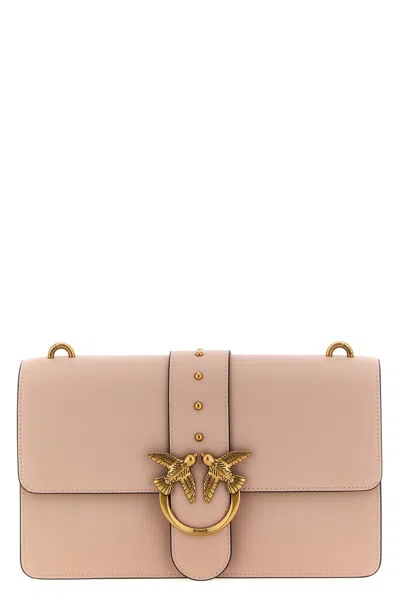 Pinko 'love One Classic' Crossbody Bag In Pink