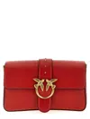 Pinko Love One Mini Cl Vitello Seta In Red