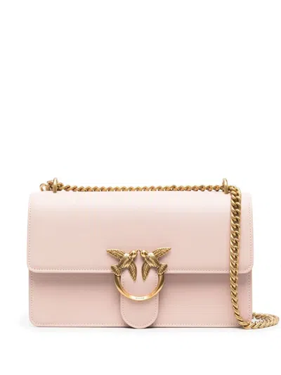 Pinko Love One Classic Crossbody Bag In Rosa