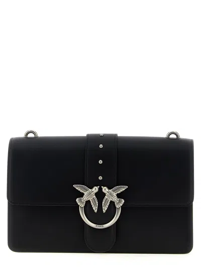 Pinko Love One Classic Crossbody Bags Black