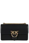 Pinko Love One Classic Dc Vitello In Q Nero Antique Gold
