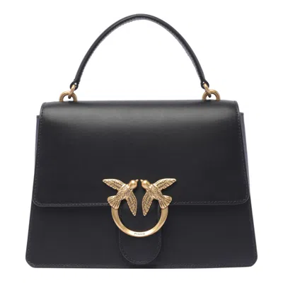 Pinko Love One Classic Handbag In Black