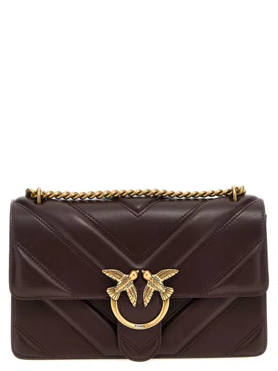 Pinko 'love One Classic Light' Crossbody Bag In Black