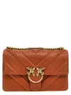 Pinko Love One Classic Light Crossbody Bag In Brown